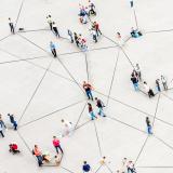 People making connections