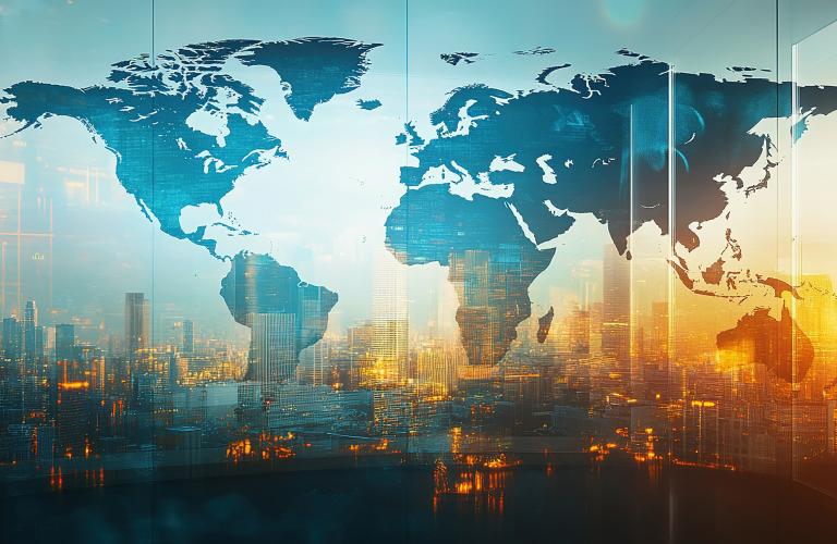 world map