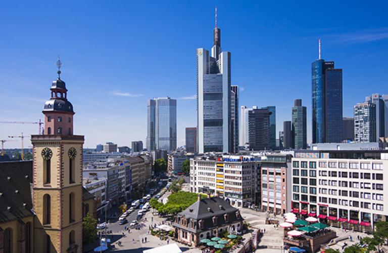 Frankfurt city