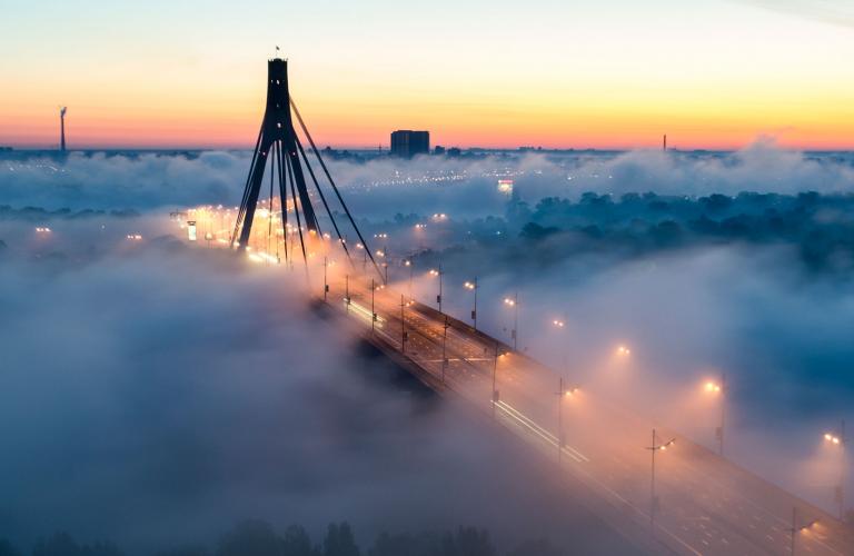 Fog Bridge Image