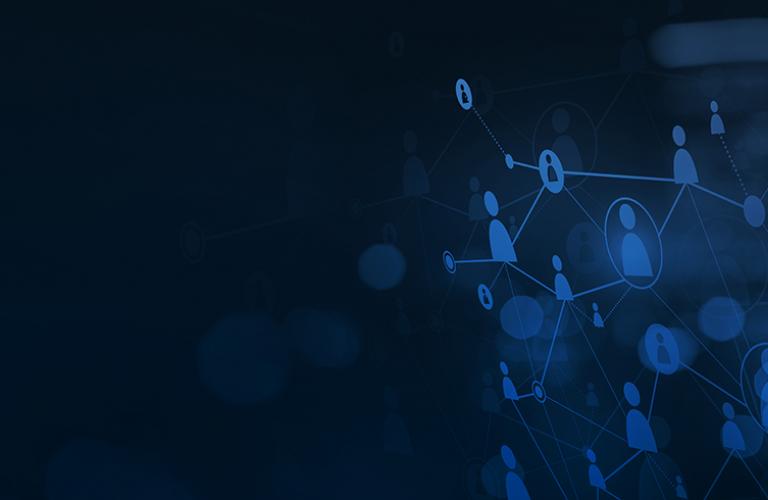Image of abstract network