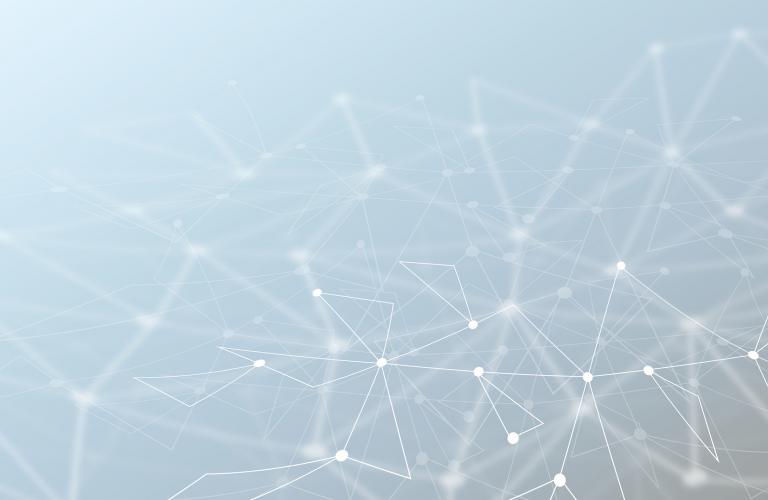 Background with lights and lines