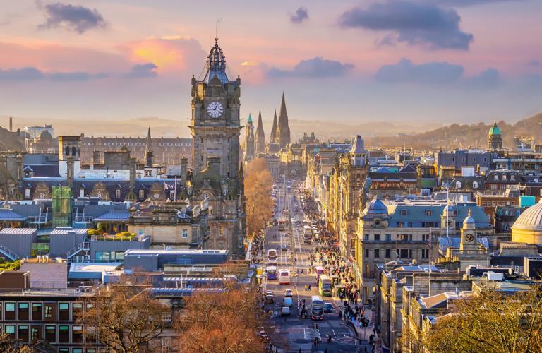 Edinburgh cityscape