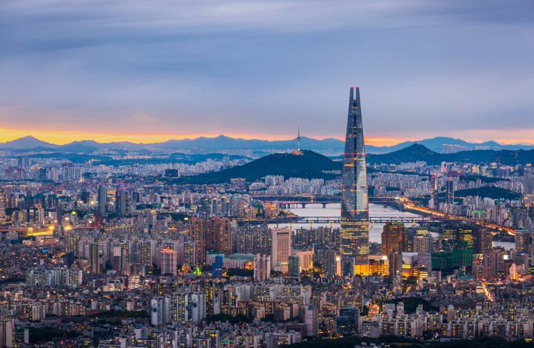 Seol Cityscape and horizon