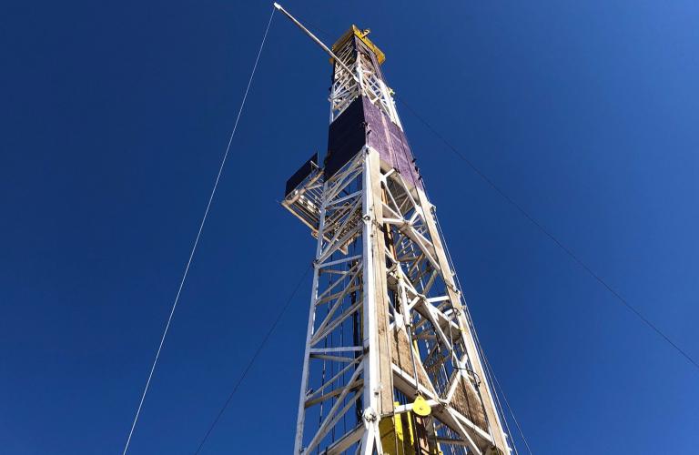 Photo of an oil drill